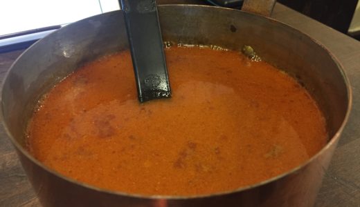秋の新メニューその1「スープ・ド・ポワソン(魚・の・スープ)」